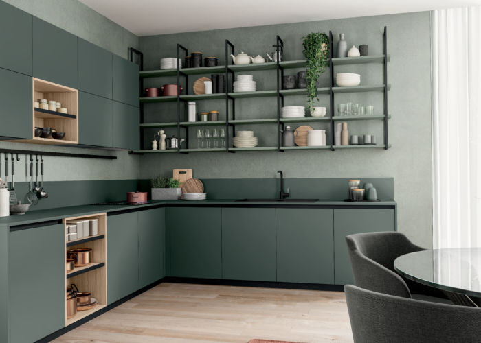 cucine verde